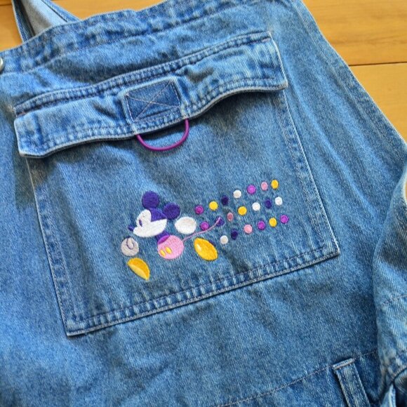 Madewell Disney Denim Romper Overalls Size M / S - Picture 9 of 16
